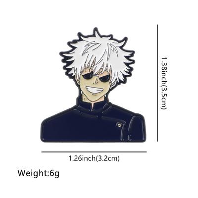 Anime -tsu Kaisen Brooch Badge