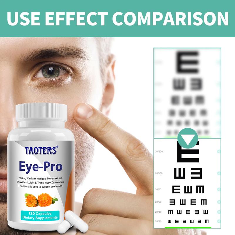 Taoters Lutein Corn Xanthan Capsules Improve Eye Fatigue and Protect Vision 120 Capsules