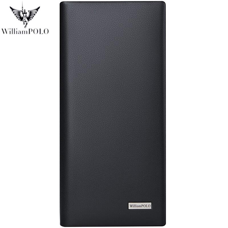 Мужской кошелек-портмоне WILLIAMPOLO в стиле business casual Long Wallet