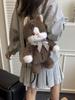 Cartoon Plush Bear Backpack For Kids With Animal Pattern And Curved Shoulder Straps