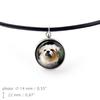 Griffon Bruxellois, Griffón de Bruselas - colgante de collar con tu foto, hecho a mano, joyería artesanal de la marca Art-Dog
