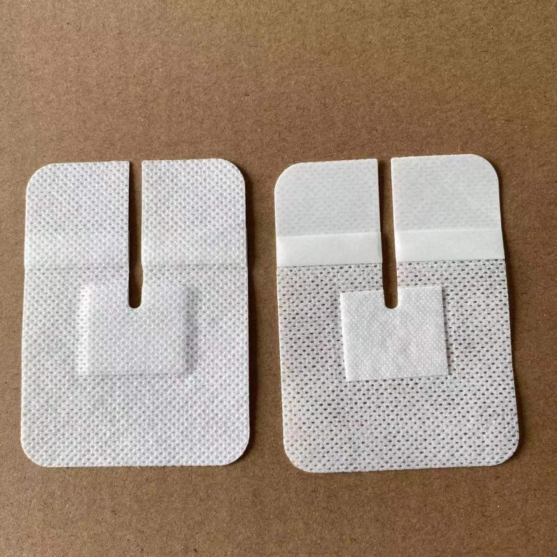 5/10/15Pcs 6*8Cm U Type Self Adhesive Wound Dressing Spunlace Dressing No Sterile Iv Cannula Fixed Dressing Non Woven Film