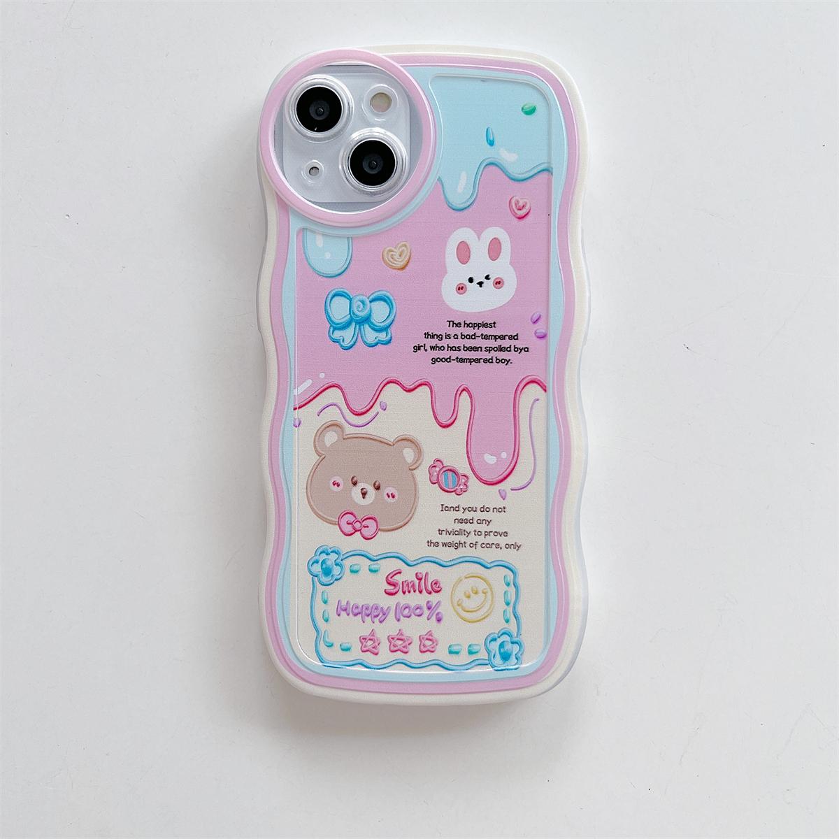 

Модный мягкий чехол из ТПУ с рисунком маленьких животных, модный чехол для телефона для iPhone, Samsung Vivo, Xiaomi Oppo Samsung Galaxy A05s розовый