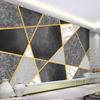 3D Photo Wallpaper Modern Geometric Marble Waterproof Canvas Mural Wall Paper For Living Room TV Background Decoration