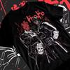 Dorohedoro Shin T-Shirt Ebisu Noi Kaiman Nikaido Horror Anime Print T Shirt Round-neck Casual Loose T-shirt Y2k Tops Unisex Tee