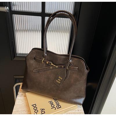 Retro Handbag Women's Bag New Simple Underarm Bag High-end Large-capacity Shoulder Bag