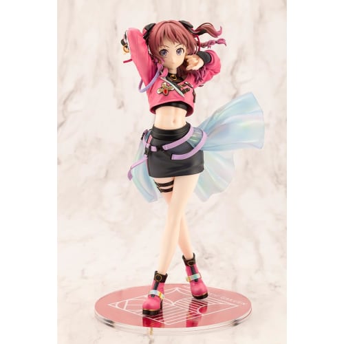 Kotobukiya Gakuen Idolmaster Hanaumi Saki -Fighting My Way- 1/7 Scale, Approximately 240mm, PVC Pre-painted Figure