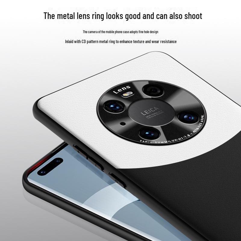 Huawei Mate40 Pro Liquid Leather Anti-Fall Protective Case - Single Piece Available.