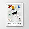 Plakat malewicz abstrakcja obraz