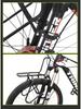 Disc Brake Front Rack for Mountain Bikes - Steel Long-Distance Bicycle Basket Accessory