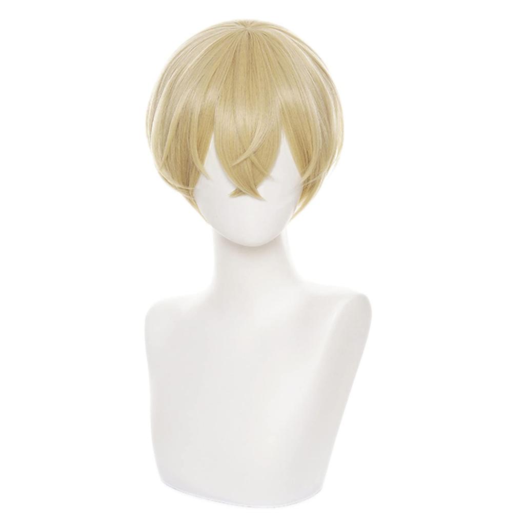Chifuyu Matsuno Cosplay Wig, Heat-Resistant Full Wig, Costume Accessory, with Net, Perfect for Parties, Christmas, Halloween, and Festivals