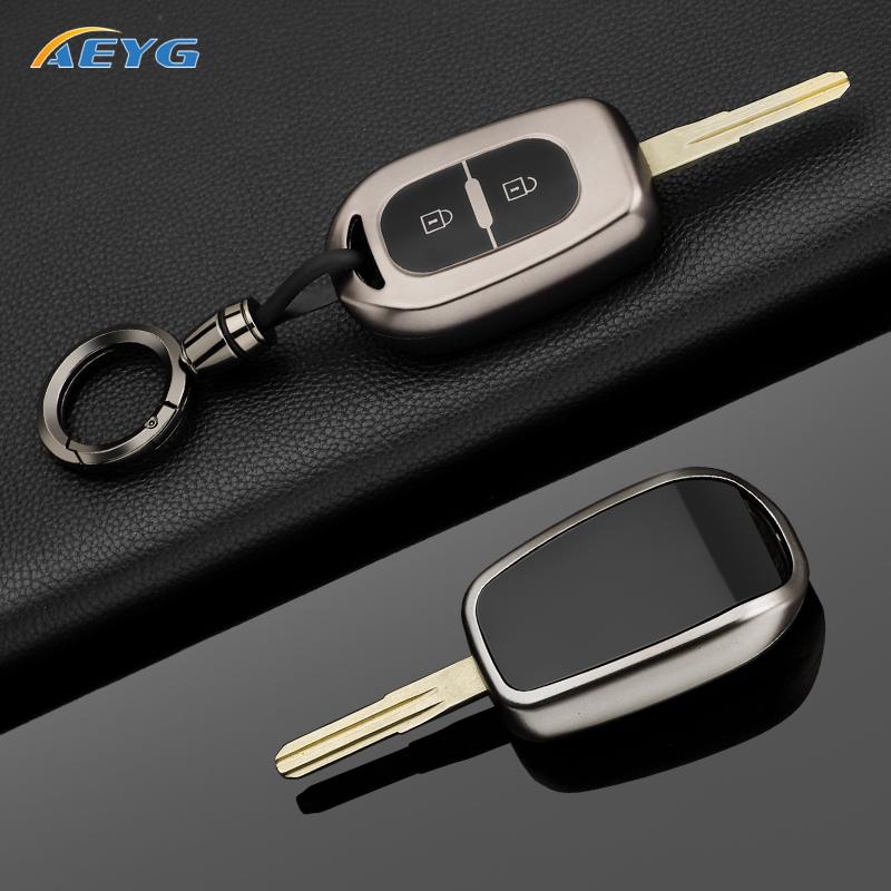 Car Remote Key Case Cover Shell Fob For Renault Kwid Traffic Symbol For Dacia Sandero Logan Duster Soft Tpu Auto Accessories