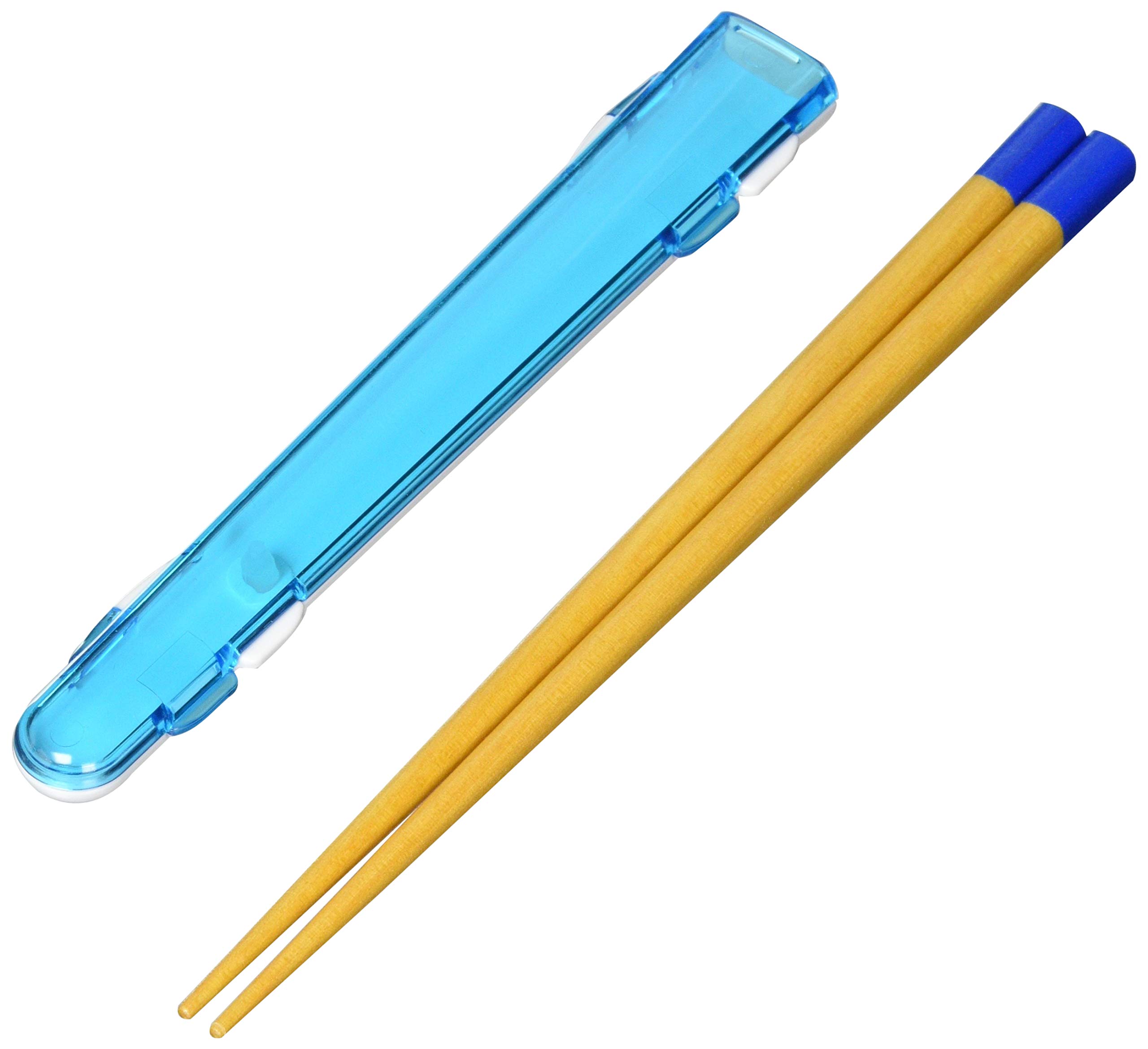 

Ishida Lunch Fit Chopsticks and Case Made in Blue Set, 18cm, Japan, синий