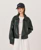 Grasplan Leather Blouson Jacket_Black
