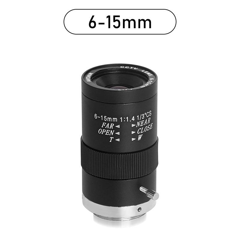 FA Industrial Zoom Lens Series: 6-60mm/5-50mm/10-50mm Low Distortion C-Mount for Machine Vision