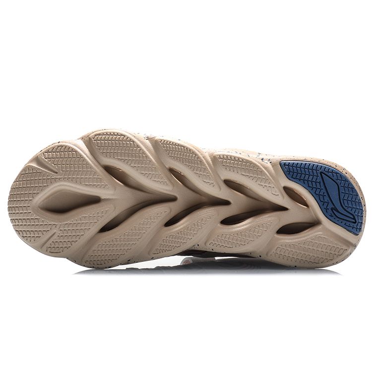 LiNing Arc Shock Absorbing Durable Low Top Kids Running Shoes Kids Running Shoes Apricot Blue YKFQ058-5