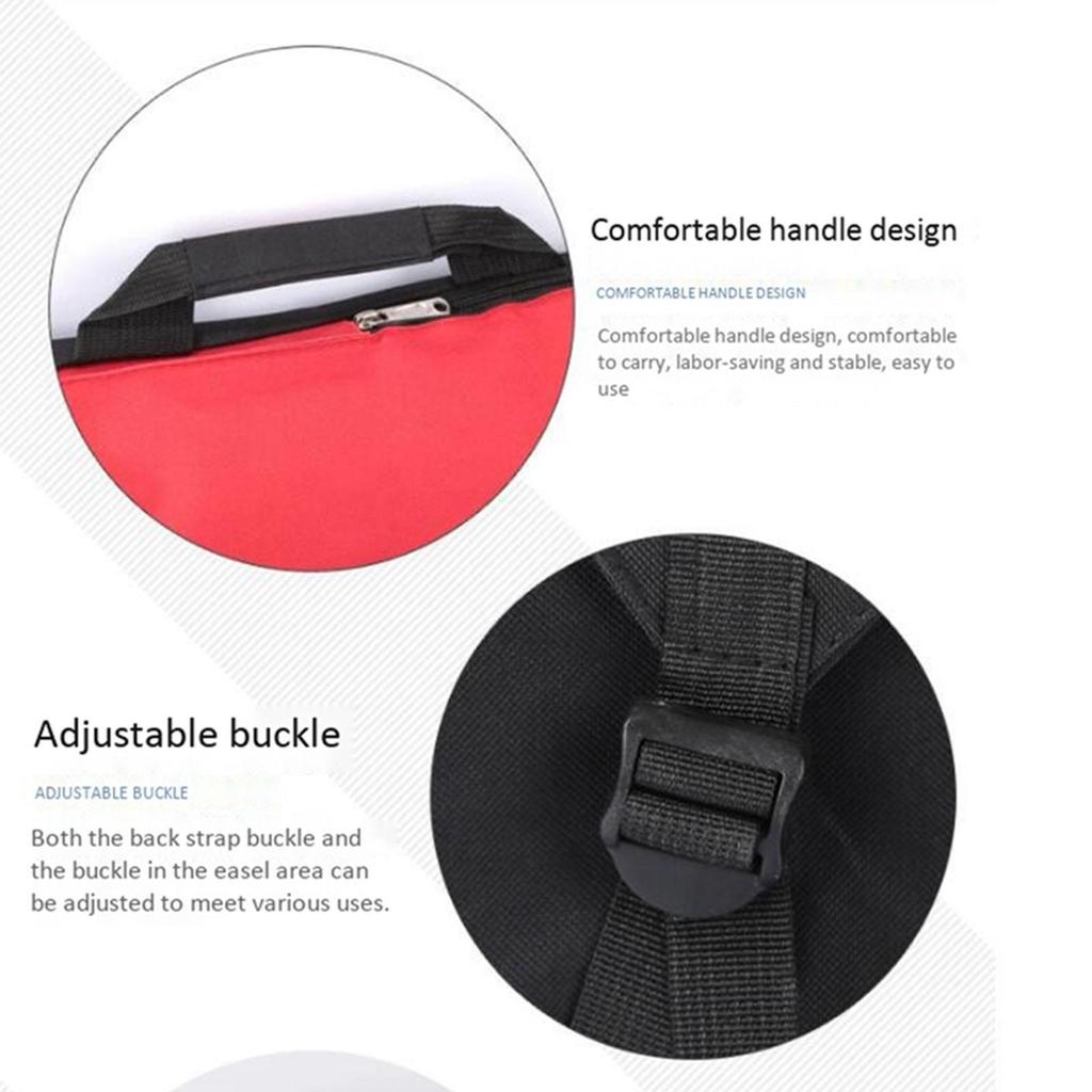 4K Artist Portfolio Picture Bag Portable Art Case for Painting Paper Holder Arts Supplies