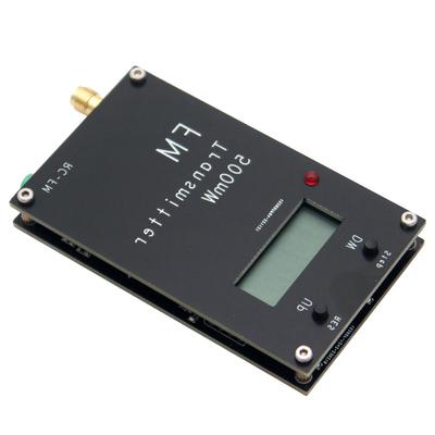 2000M 500mW FM Verici Frekans LCD Ekran Stereo Dijital 76-108M Ayarlanabilir Frekans Radyo Yayını İçin FM Verici