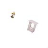 Paper Towel Holder Dispenser Non Slip Vertical Tissue Rack for Home Small Bedside Table