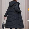Warm Long Parkas for Women Overcoat Fashion Thick Women's Winter Coats Hooded