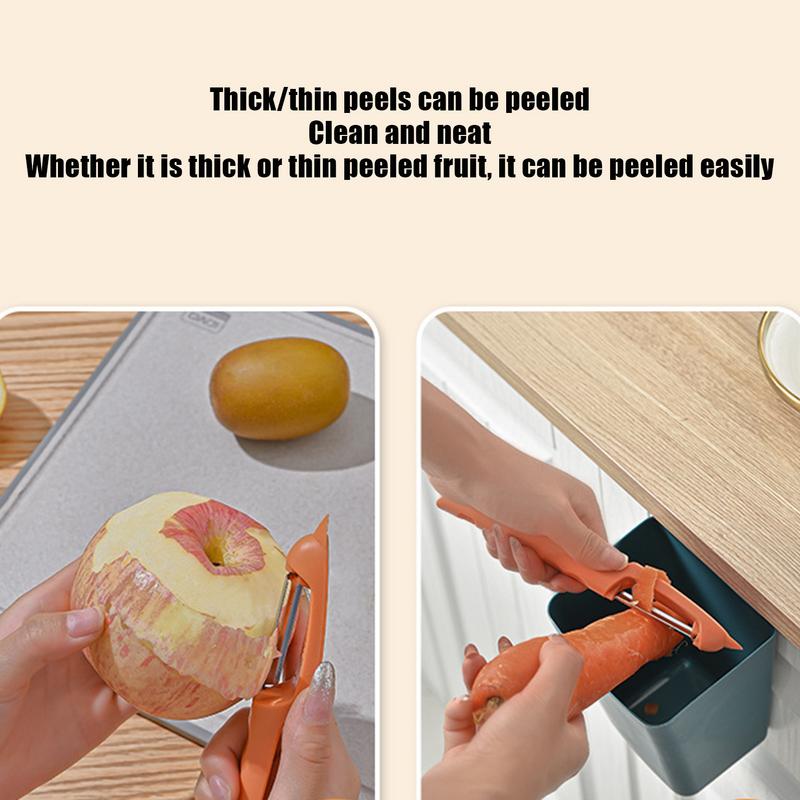 Vegetable Brush Carrot Peeler Flexible Potato Brush Detachable Vegetable Cleaning Brush Robust Vegetable Scrub For Kitchen