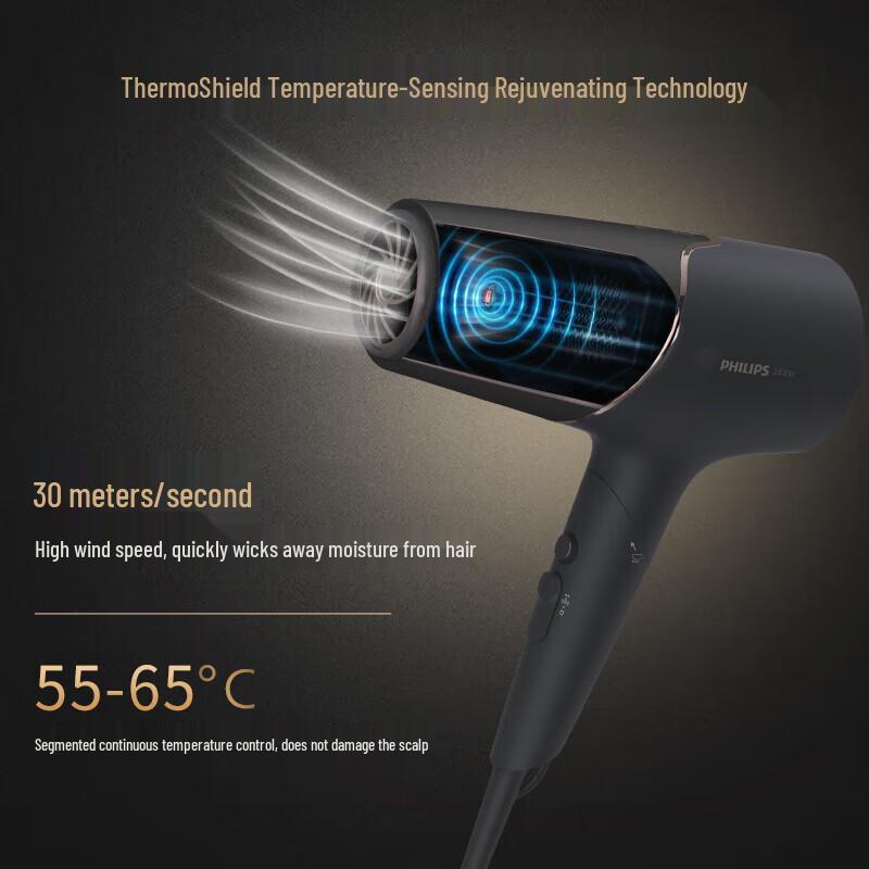 Philips 5 Series Pro Ionic Hair Dryer CN plug (adapter included)