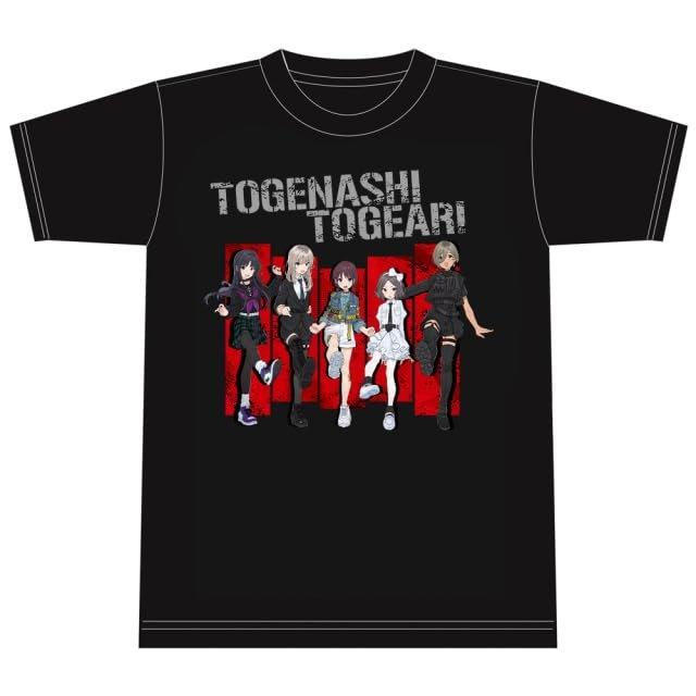Azumaker Girls Band Cry T-Shirt Togenashi Togeari Vol.1 Size XL Cotton