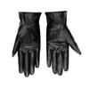 Crocodile Women's Goatskin Thin Touchscreen Driving Leather Gloves