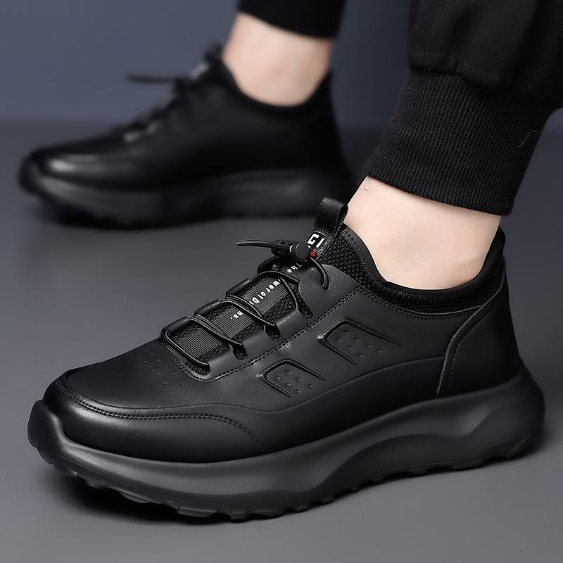 Fashion Fashion Mens Outdoor Sneakers 2025 New Leather Men Casual Shoes High Quality Male Walking Footwear All-match New Skate Shoes Men