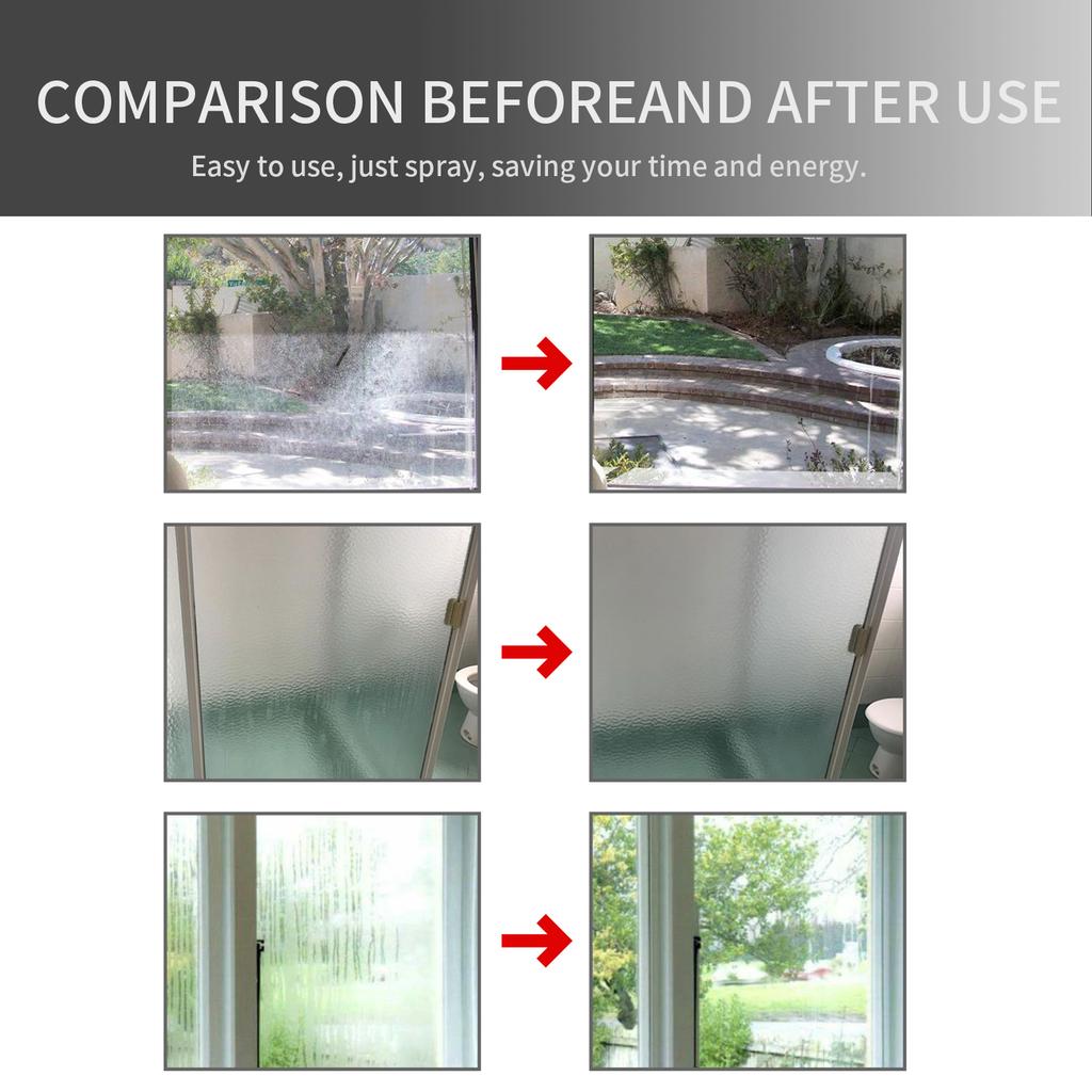 One Way Mirror Spray 30ml Single Sided Reflective Surface Cleaner for Glass Windows and Mirrors for Home Office Use