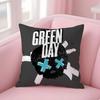 G-Green Day S-Saviors Pillow Case Sofa Short Plush Double-Sided Hd Printing Room Home Office Gift Cushion Cover