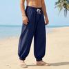 Men S Loose Harem Jogger Pants Casual Spring Autumn