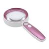Portable Handheld Magnifier With LED Light And High Clariies Optics Lens For Antique Jewelry Inspection