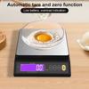 1Pcs 5kg/0.1g 10kg/1g Electronic Kitchen Scale Waterproof Stainless Steel Food Scale LCD Display High Accuracy
