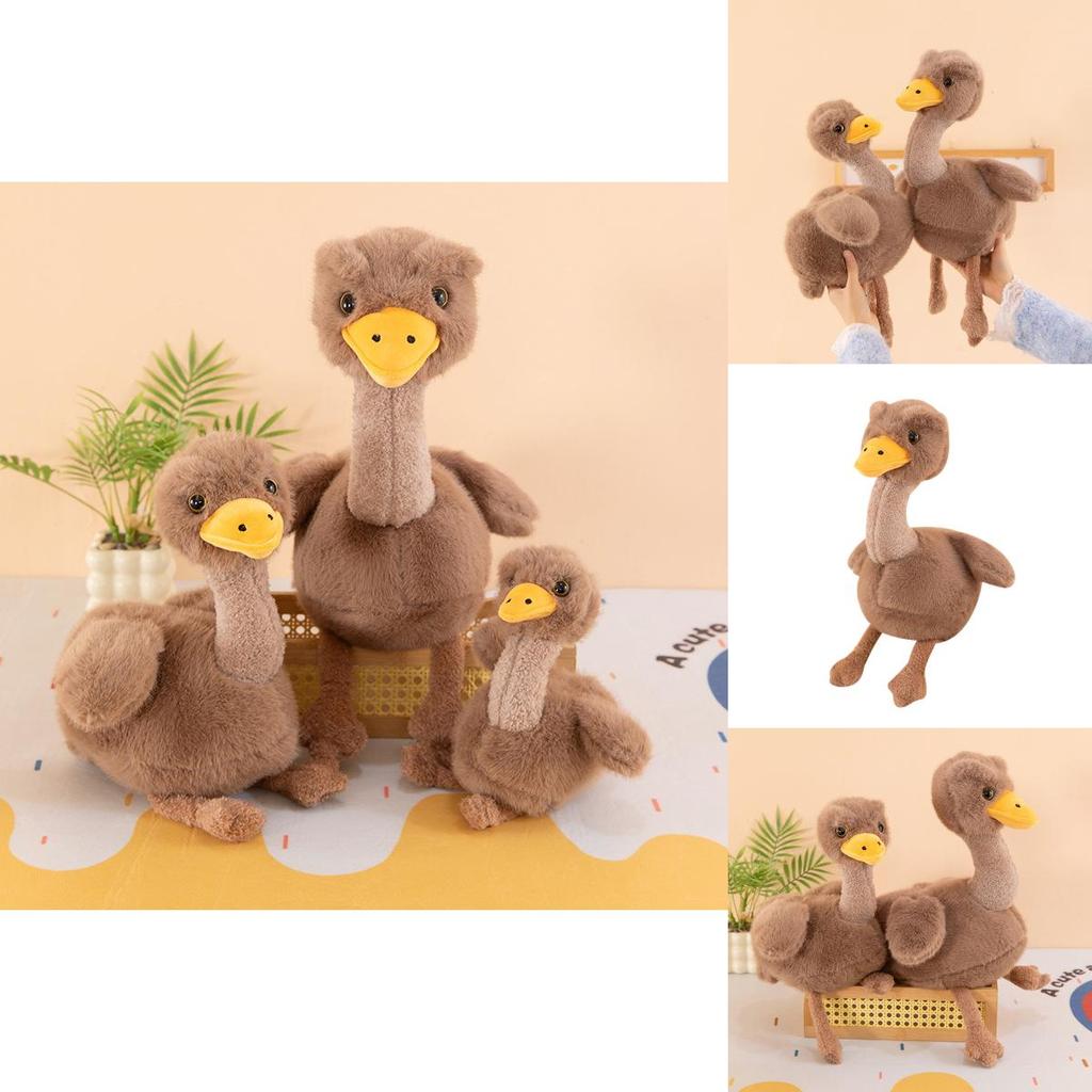 Plush Ostrich Toy For Kids Soft Animal Doll Gift For Children