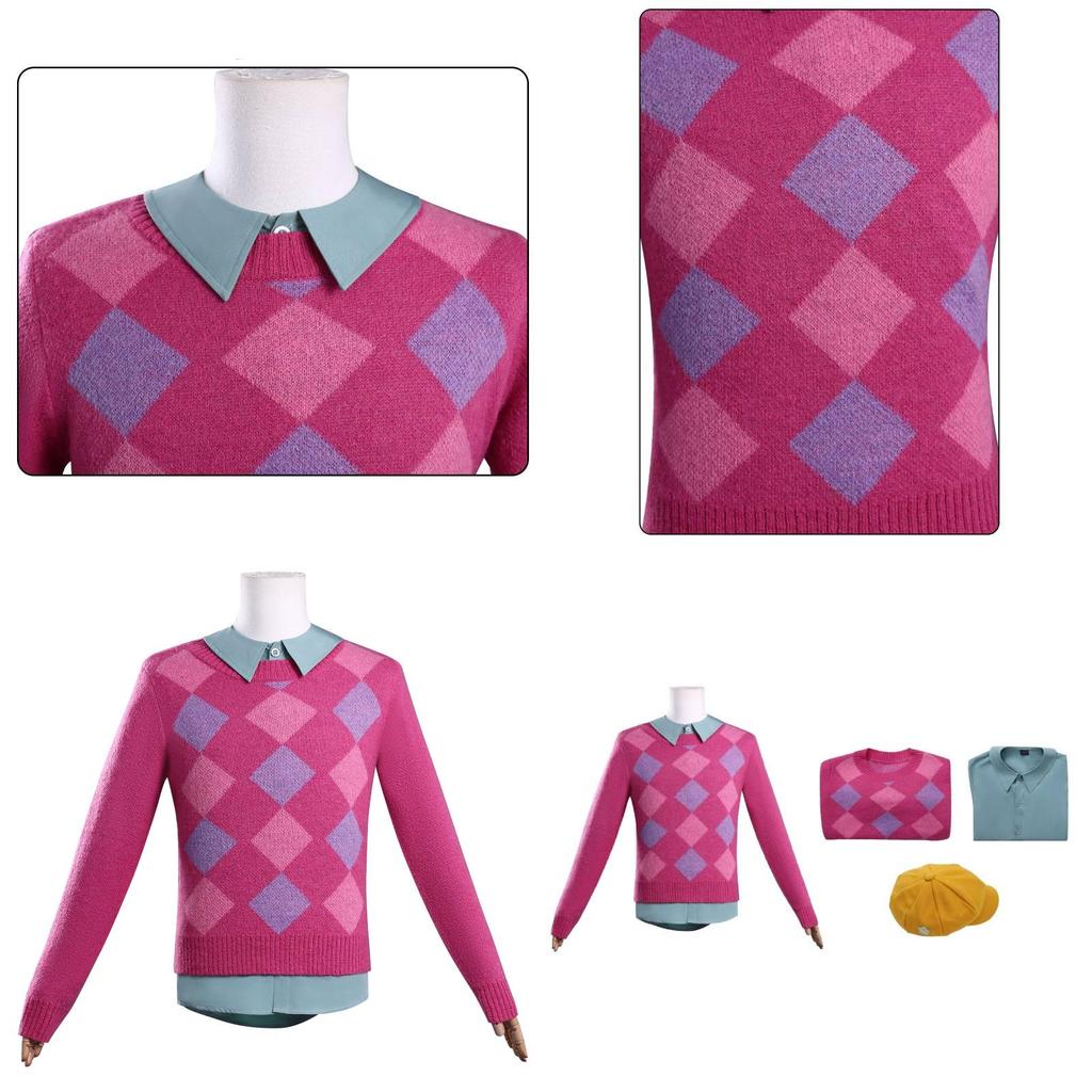 Kpop Demon Hunters Performance Outfit With Printed Pattern For Cosplay Events