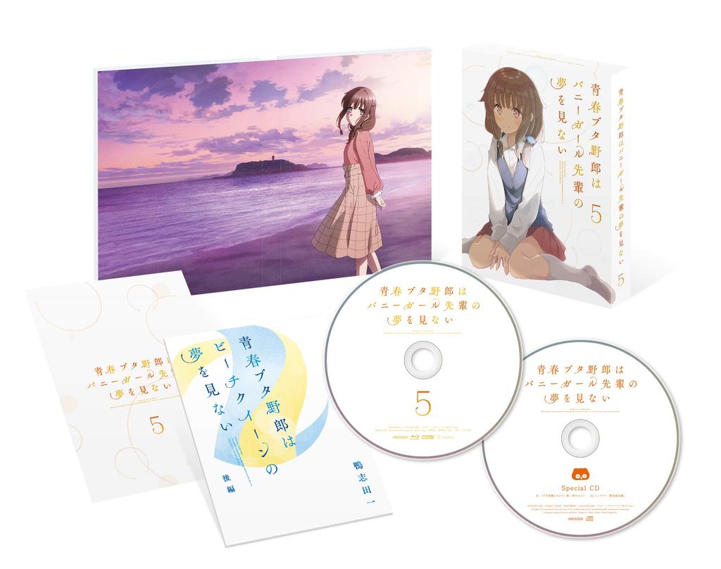 Rascal Does Not Dream of Bunny Girl Senpai Vol. 5 (Limited Edition) [DVD]