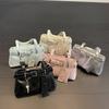 Niche Silver Underarm Bag Women's Spring and Summer New Trendy Fashion Handbag Simple and Versatile Shoulder Bag