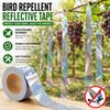 Doppelseitiges Laser-Reflexions-Vogelschreckband Effektiver Vogelabwehrstreifen Garten-Bauernhof-Schutzwerkzeug Gegen Vogelschäden
