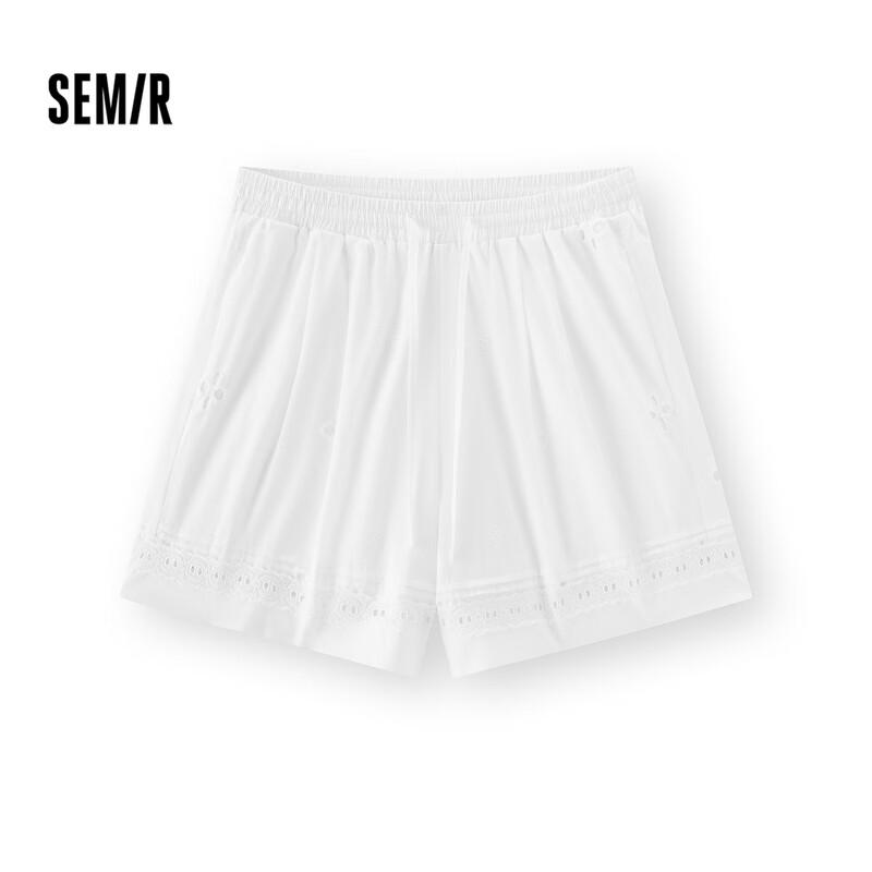 Semir Women s Loose Embroidered Casual Shorts S