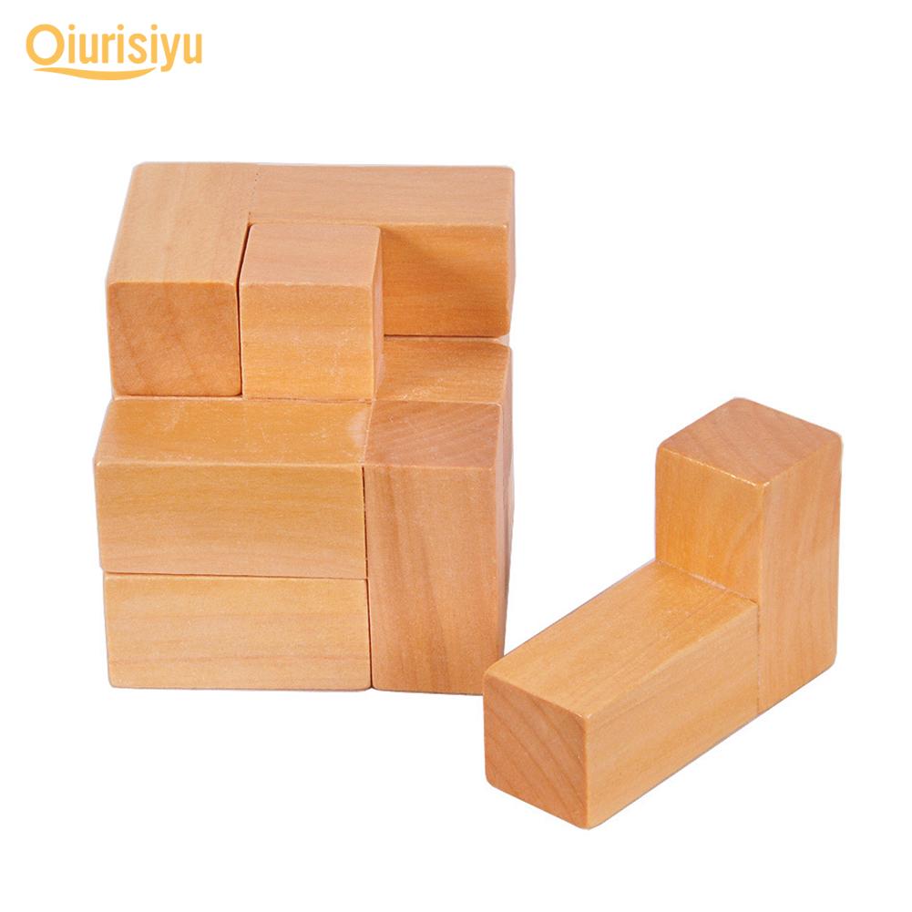 6 wooden block puzzle