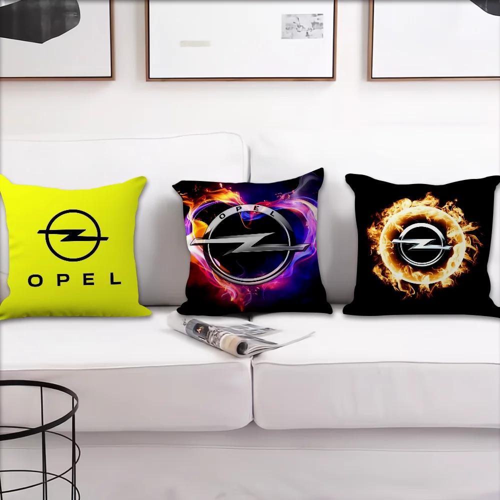 Racing Cars O-Opels-S Cool cushion cover Living Room Headboard Bedroom Office Cushion Cushion Sofa Nap Time Pillow Case