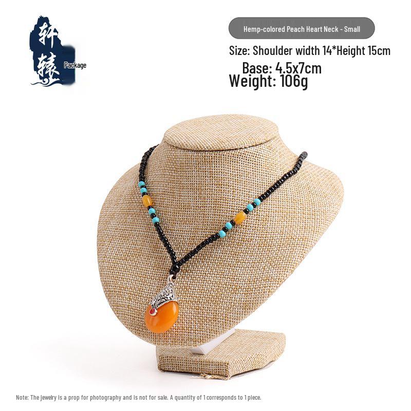 Heart Necklace Jewelry Display Stand for Pendant Exhibits