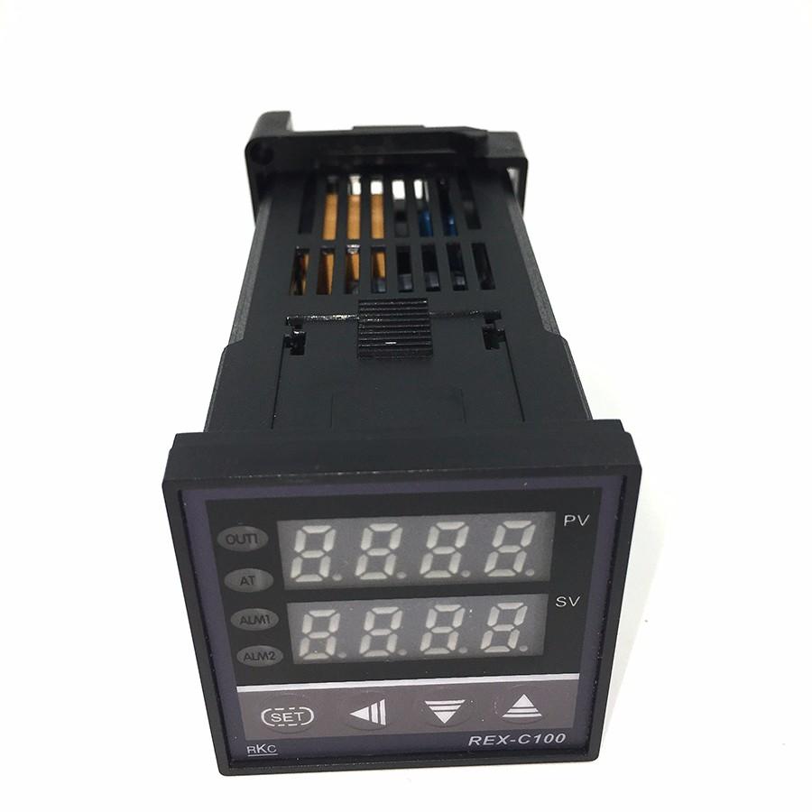 REX-C100 Digital PID Thermostat Temperature Controller digital REX-C100 40A SSR Relay/K Thermocouple Probe/heat sink