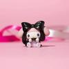 New Bowknot And Yoga Kuromi Cinnamoroll Blind Box Kawaii Mini Decorative Action Figure Trendy Toys Cute Girls Birthday Gift