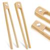 1/2 Stk. Magnetische Bambus Toasterzange Servierzange Toaster Brot Klemme Werkzeug Gebäckklemme Toasterzange Bambus Toasterzangen