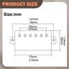 Alnico II Guitar Humbucker Pickup Repair Part High Performance Professional Sturdy Musical