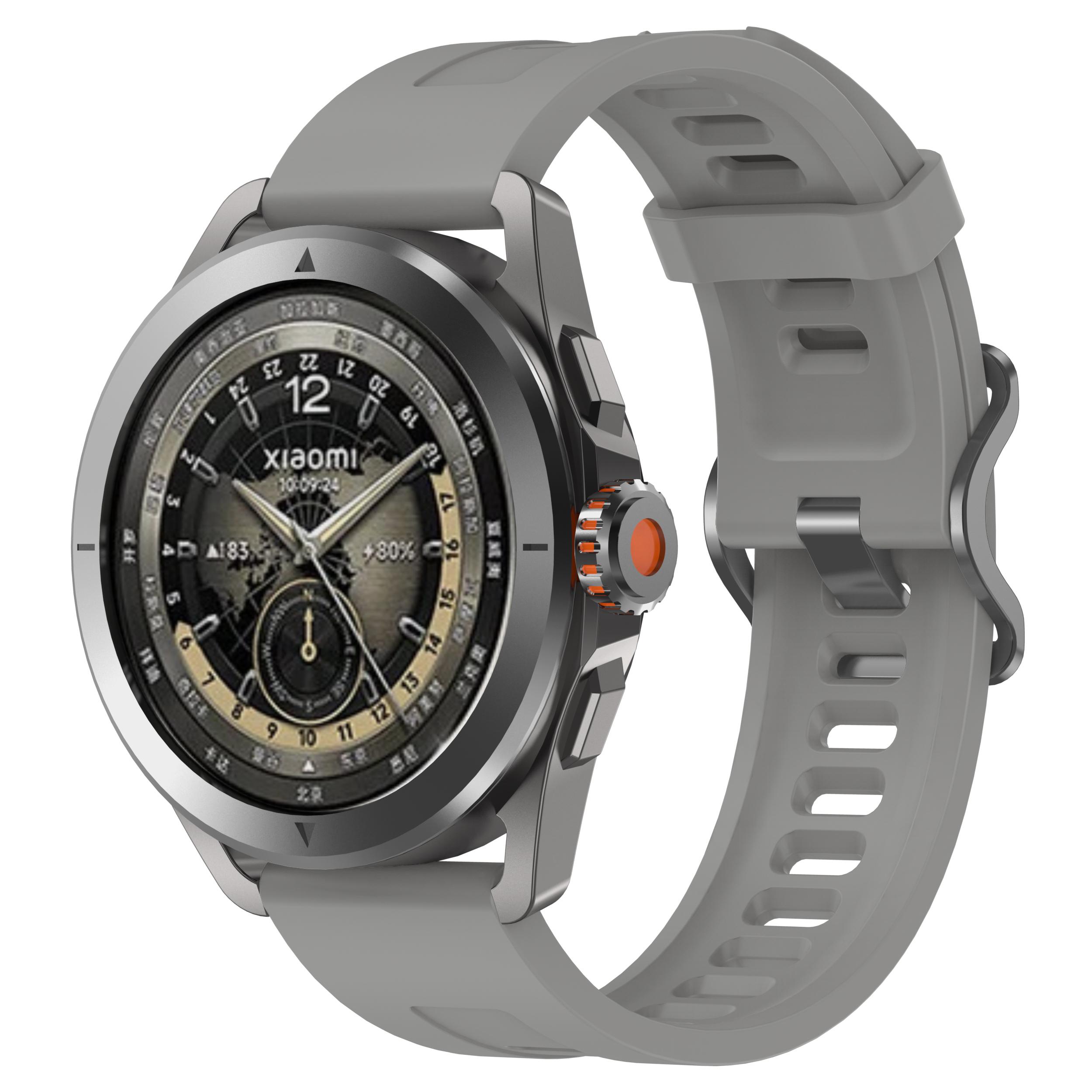 

For Xiaomi Watch S4 Sport Silicone Watch Strap 22mm Adjustable Wrist Band H
