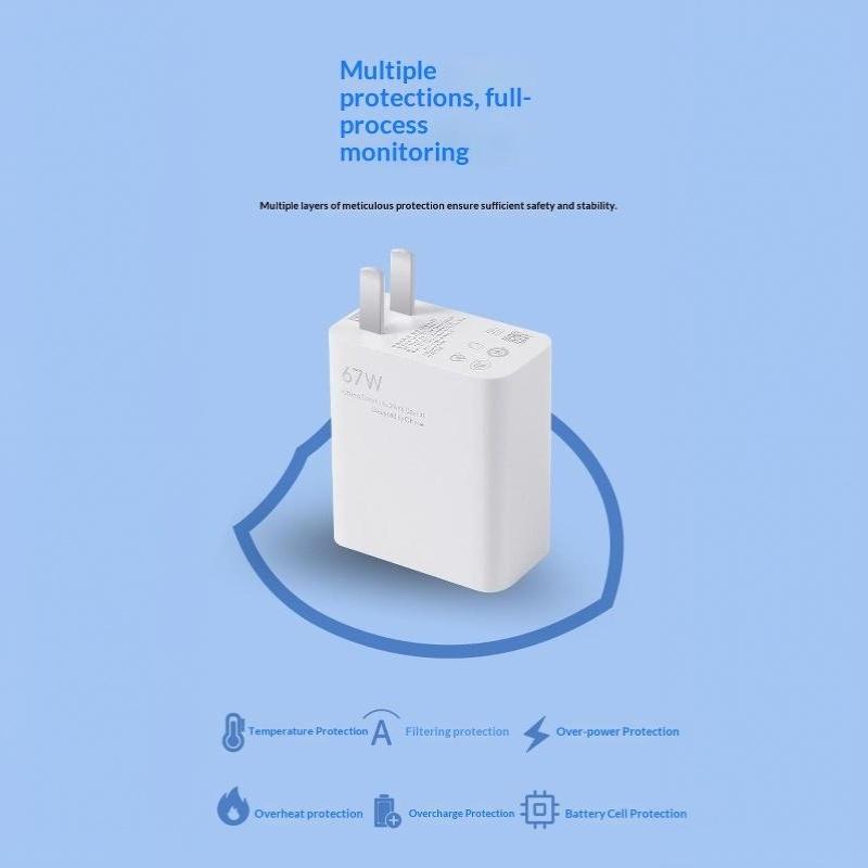 Mini USB Fast Charger 33W 67W 90W 120W Turbo Charge Overheat Protection 81% Faster for Pocket Carry Outdoor Trip Use