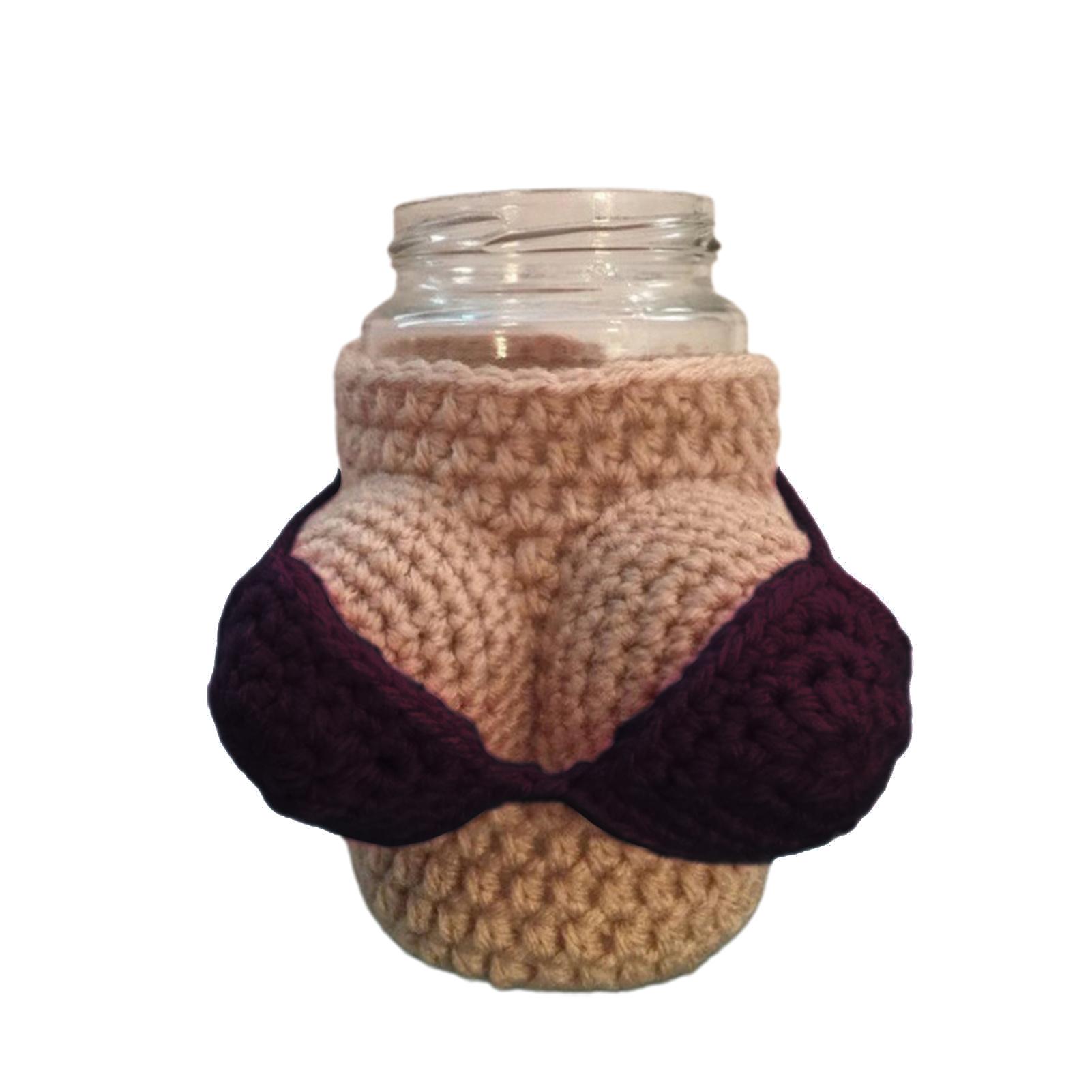 

Персонализированный держатель для бутылки вина в виде бикини, многофункциональный стильный держатель для стакана для вечеринок в баре и клубе фиолетовый